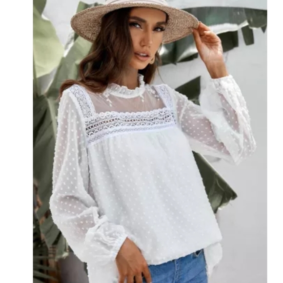 ❤️New boutique swiss dot top - Picture 3 of 11